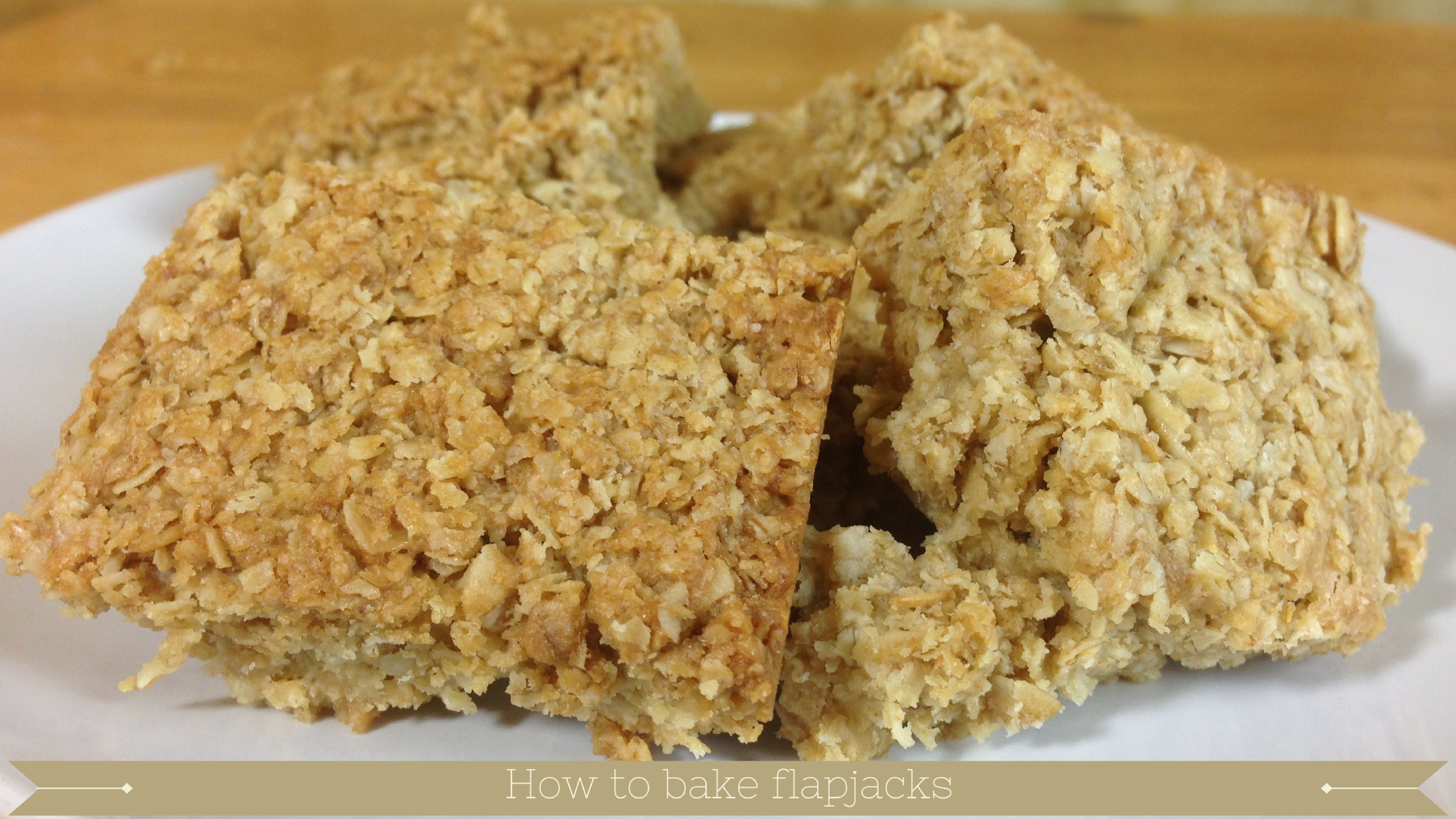 Oat Flapjacks traybake Meadow Brown Bakery