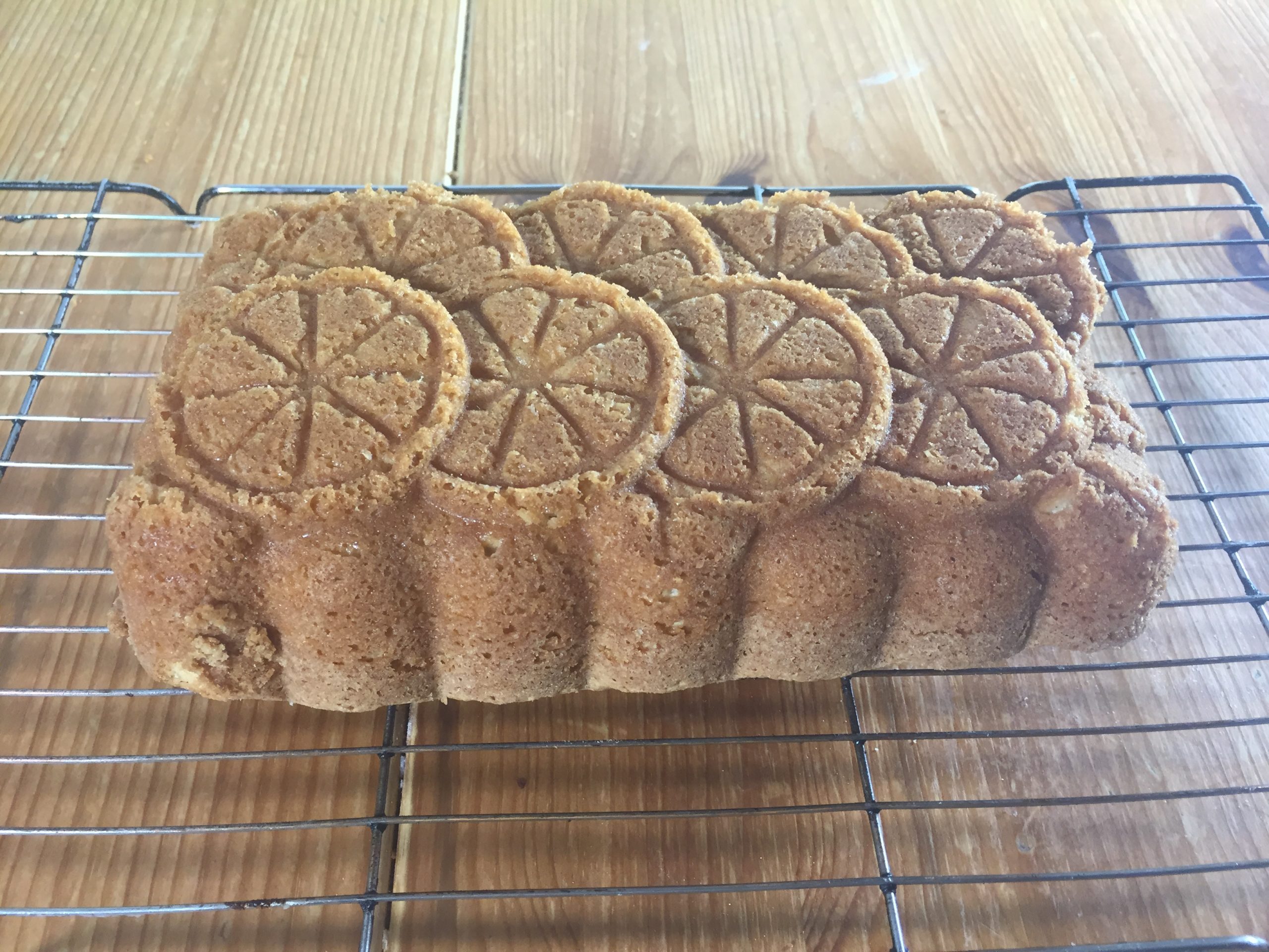 Citrus loaf cake Nordic ware