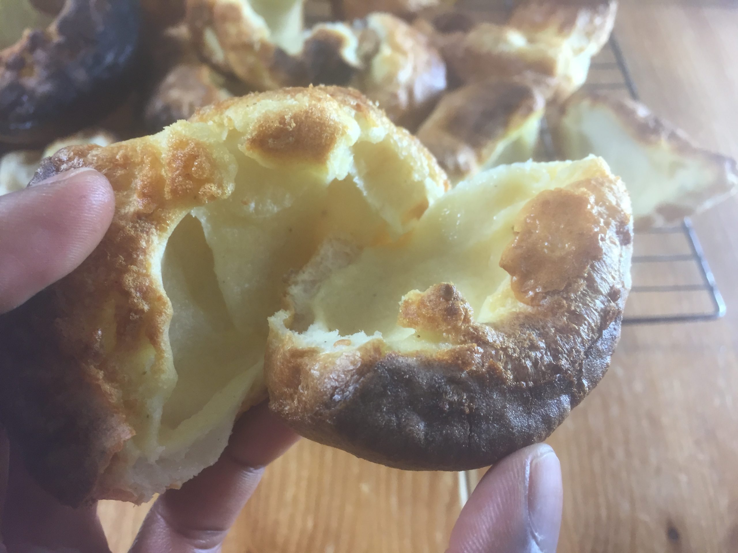 Yorkshire pudding : Yorkshire pudding recipe for 4
