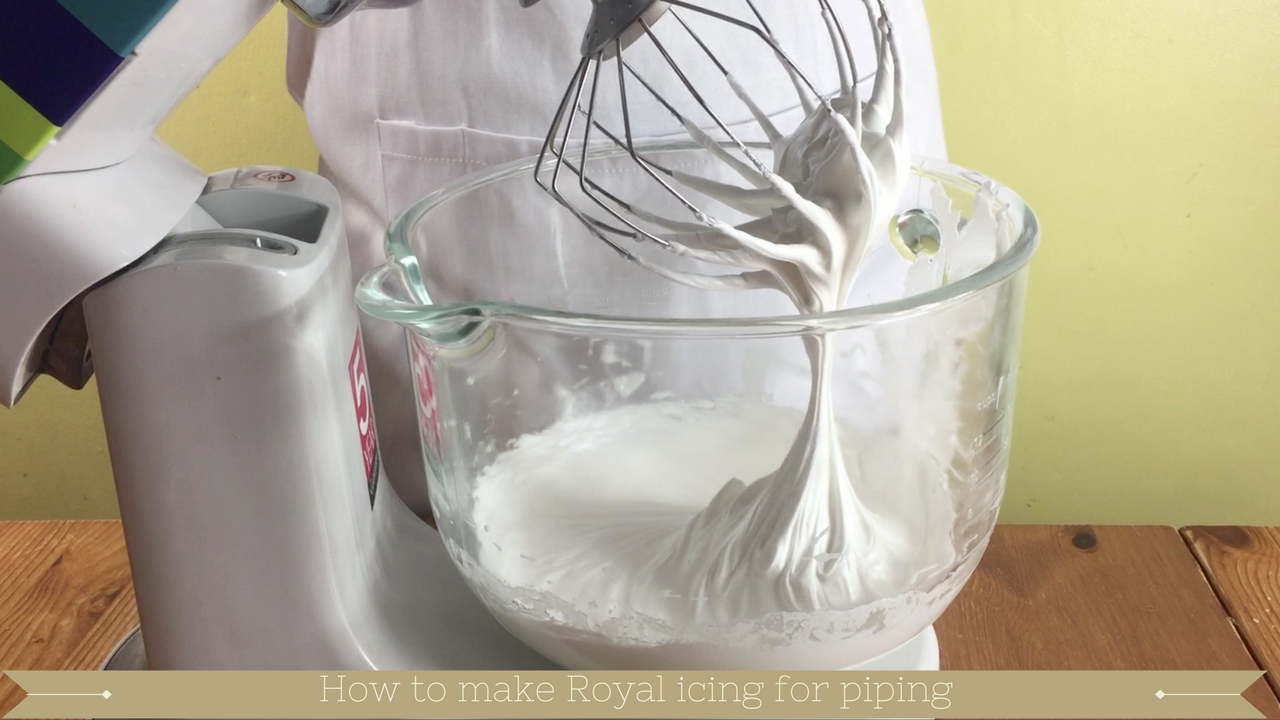 Royal icing recipe : Royal icing with egg whites