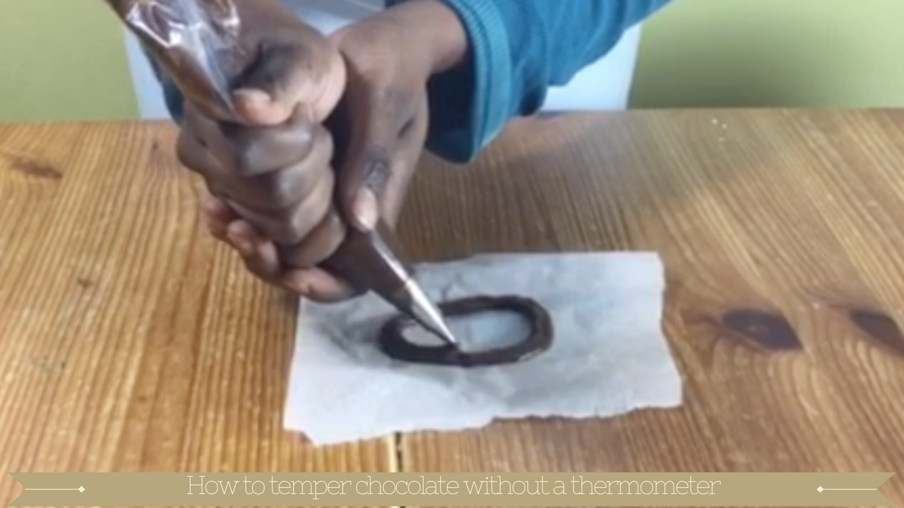 How to temper chocolate without a thermometer