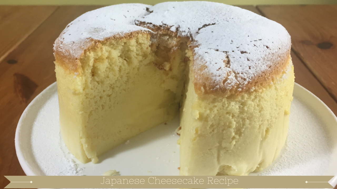 Japanese cheesecake Youtube : Japanese cheesecake