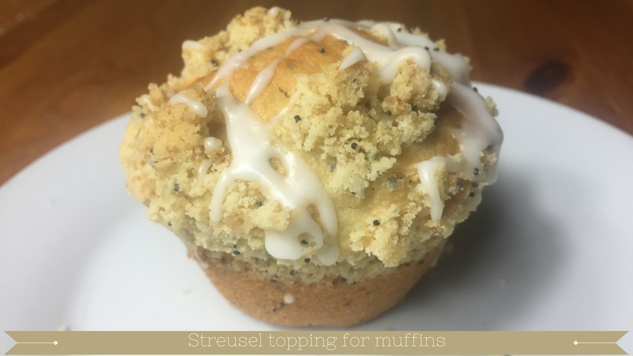 Streusel topping for muffins : Muffin topping recipes