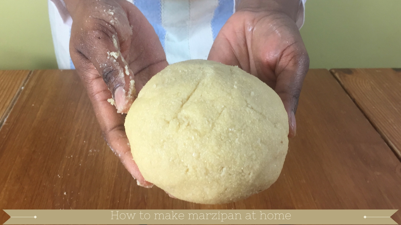 How to make marzipan : Almond paste Recipe