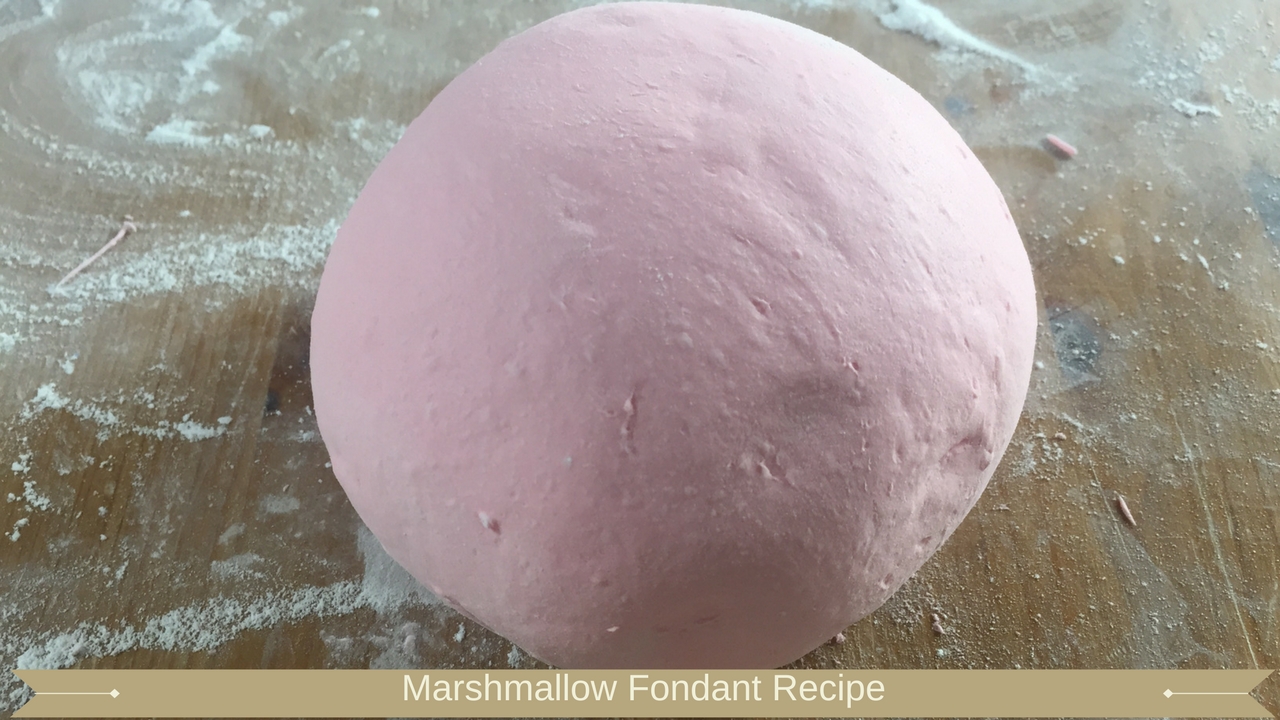 Marshmallow fondant recipe