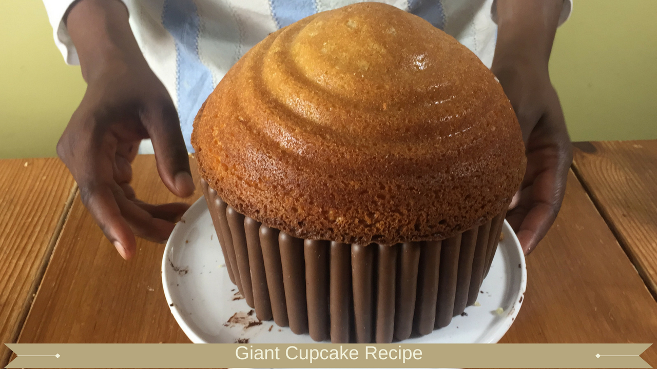 Giant cupcake recipe: How to bake a giant cupcake