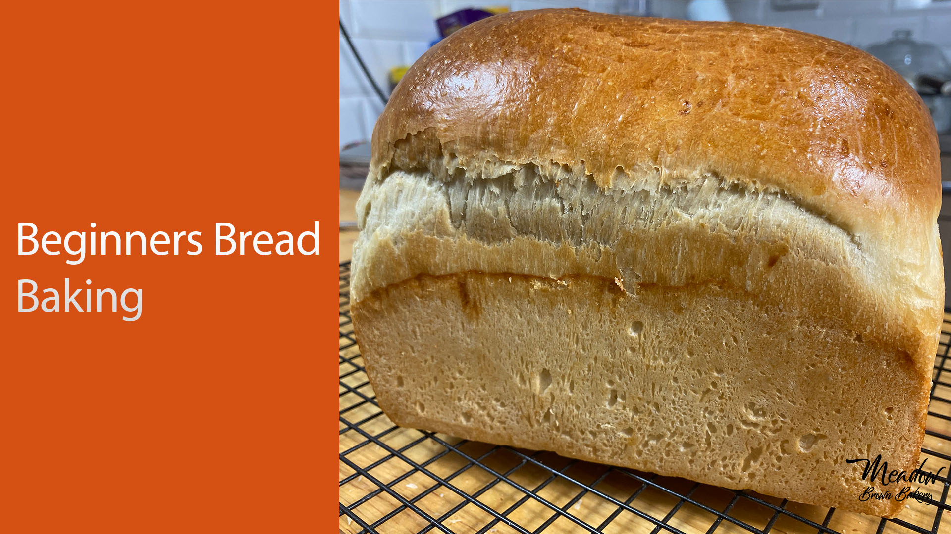 Bread baking for beginners : Easy white bread recipe