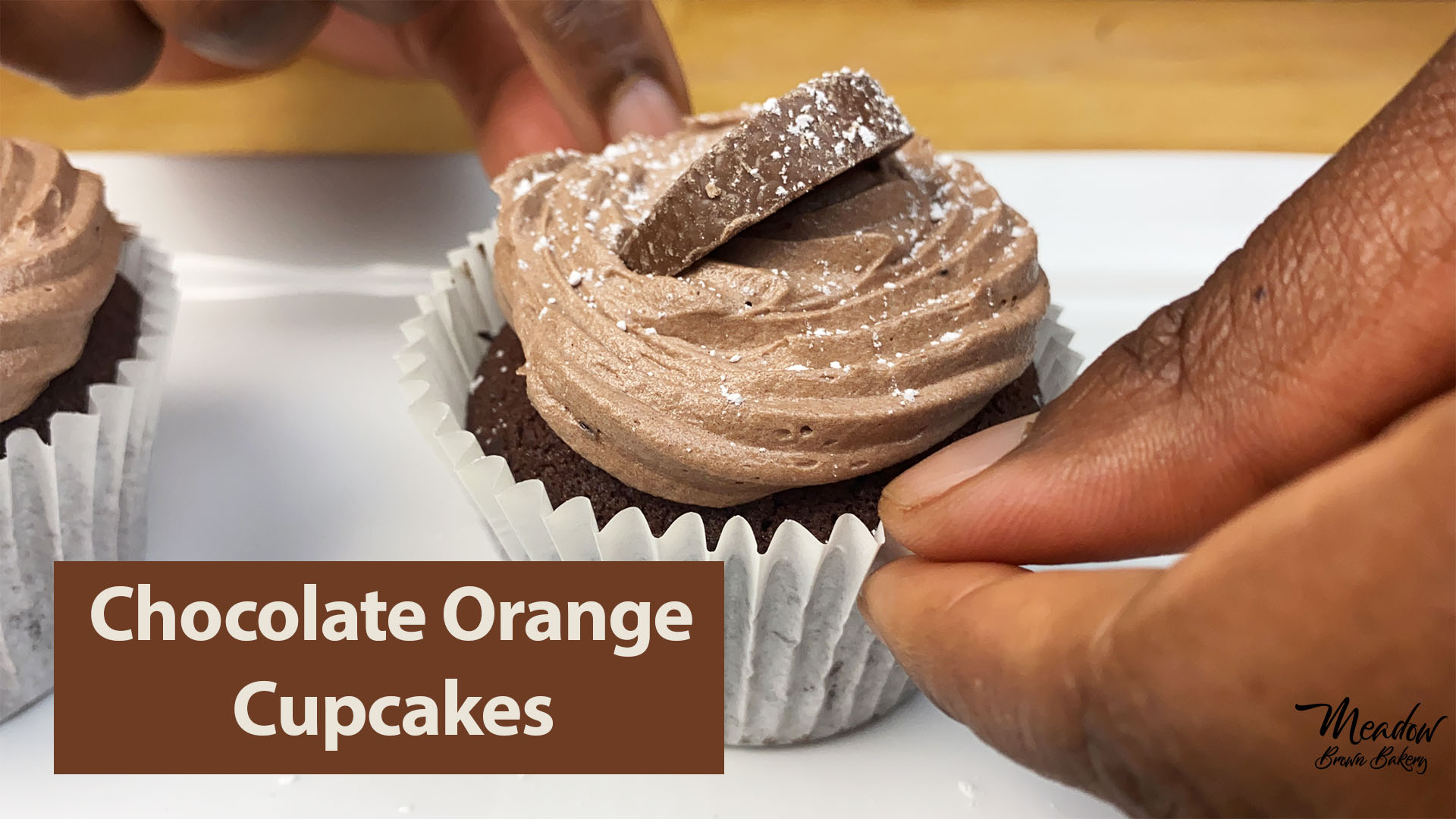 Chocolate Orange Cupcakes