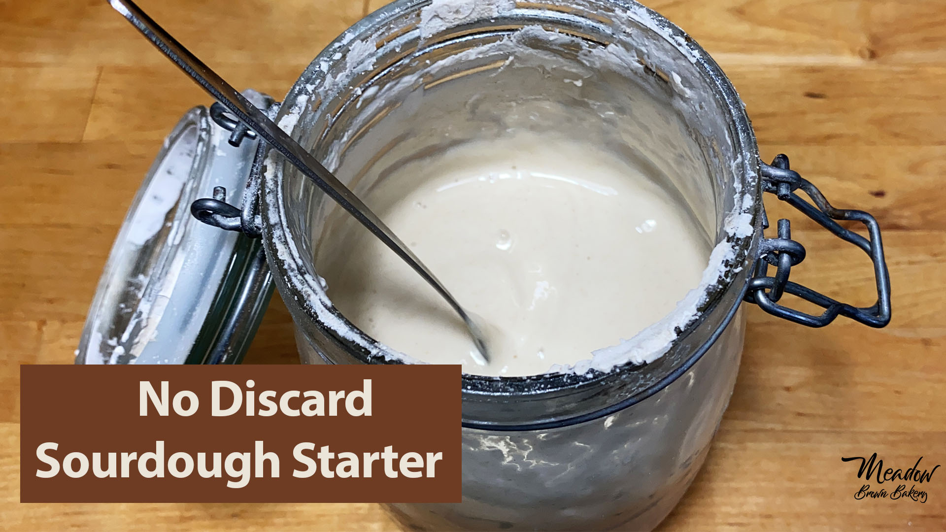 How to maintain a sourdough starter