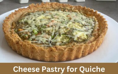 Cheese pastry for quiche : Cheese pastry recipe